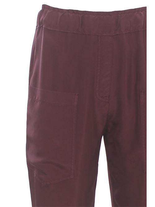 silk pants with pockets 1961 MILANO | GIONASETA380